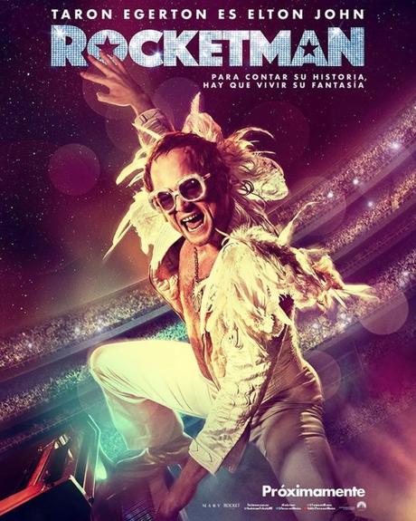 Adelanto y afiche de Rocketman, el biopic musical de Elton John