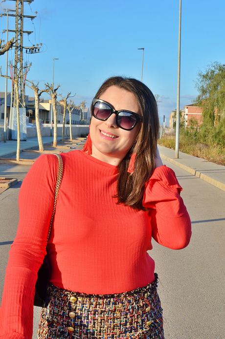 Falda estilo Chanel Falda estilo Chanel