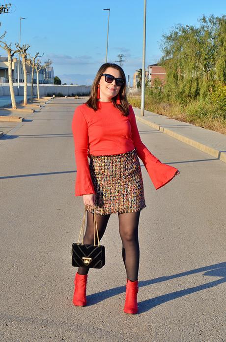 Falda estilo Chanel Falda estilo Chanel