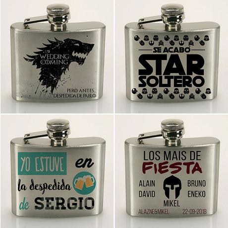 Petacas personalizadas para despedida de soltero