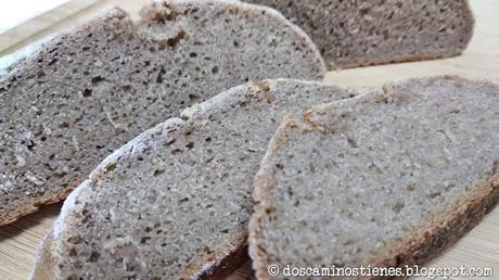 (Pan Casero) Hogaza 100% de centeno integral (Nº 6) (Pan Casero) Hogaza 100% de centeno integral (Nº 6)