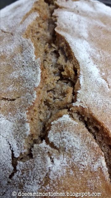 (Pan Casero) Hogaza 100% de centeno integral (Nº 6) (Pan Casero) Hogaza 100% de centeno integral (Nº 6)