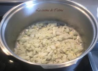 Morcillo guisado con alcachofas Morcillo guisado con alcachofas