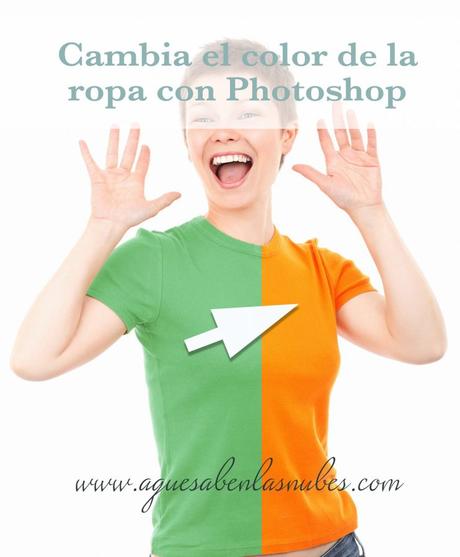 Cambiar el color de la ropa con Photoshop cartel