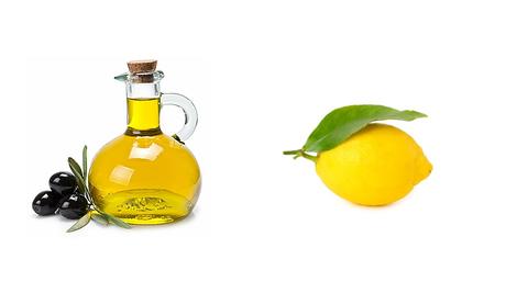 aceite y limón