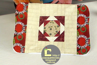 Como hacer un cubre bandejas. Videotutorial