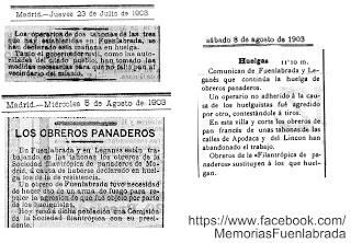 Huelga de Tahonas en Fuenlabrada (1903)