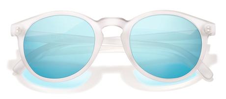 Sunglasses-blue-white ▷ Encuentra diversión para los viajeros adolescentes