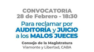 #28FYoVoyAlConsejo ¿Este jueves (18:30 hs) venís al Consejo de la Magistratura?