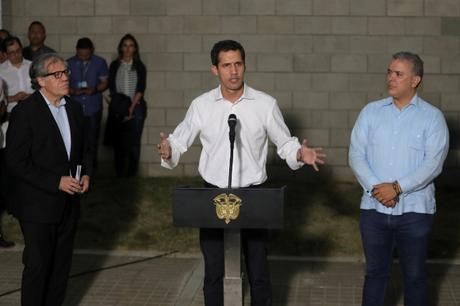 Resultado de imagen para Juan Guaido, Duque y Almagro