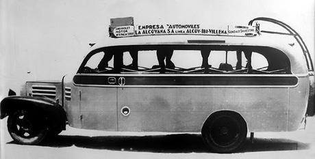 La Alcoyana en 1853 realizó el primer servicio regular de viajes