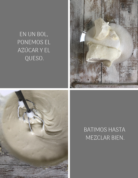 Tarta de queso tipo La Viña #Asaltablogs {las apariencias engañan}