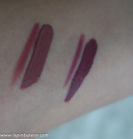 swatches labiales y perfiladores