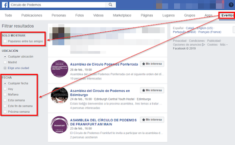 Buscar en Facebook tras la muerte del Social Graph Search