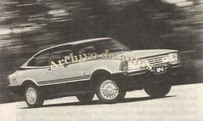 La cupé Ford Taunus SP de 1983