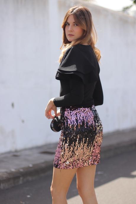 Sequins skirt