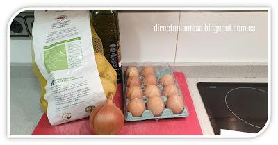 Tortilla de patata al microondas