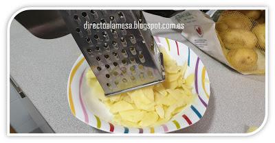 Tortilla de patata al microondas