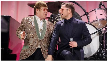 ROCKETMAN ELTON JOHN TARON EGERTON INTERPRETANDO 