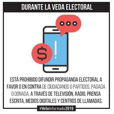 Fin de la veda electoral 4 de marzo de 2019
