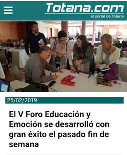 Reseña imágenes Foro Educación Emoción.