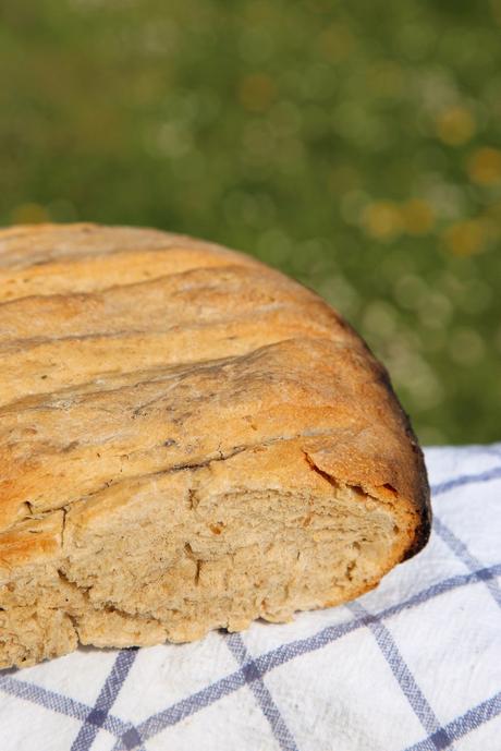 PAN DE ESPELTA INTEGRAL CON SEMILLAS DE LINO PAN DE ESPELTA INTEGRAL CON SEMILLAS DE LINO