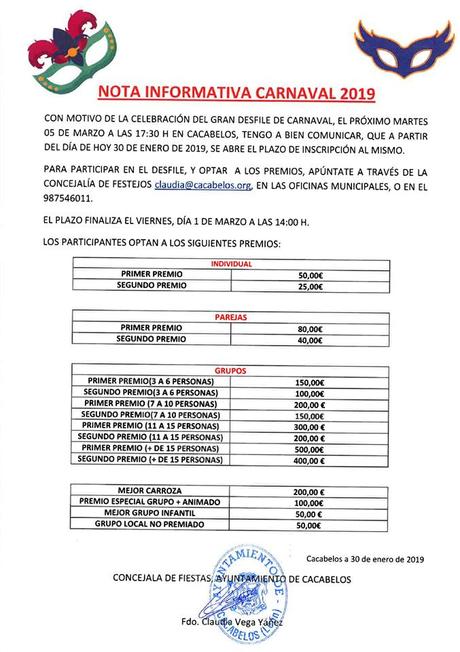 Carnaval 2019 en Cacabelos, el ‘carnaval de la bici en pijama’, actividad destacada