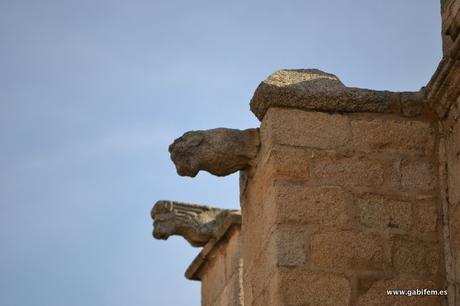 Gárgolas en la Iglesia Concatedral de Santa María de Cáceres