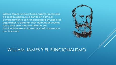 Corrientes psicológicas Teoría del funcionalismo en Psicología