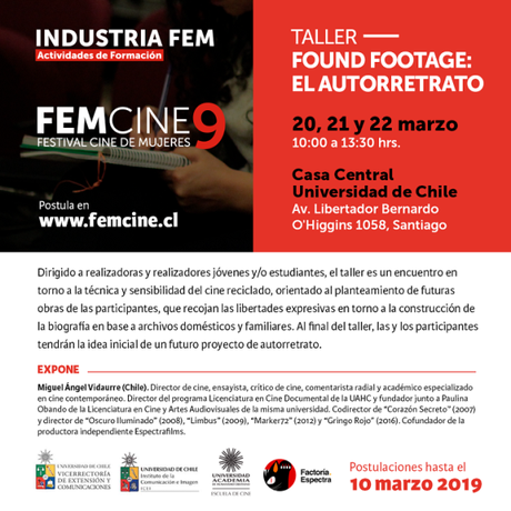 FEMCINE abre convocatoria para sus actividades de formación