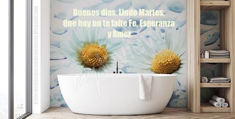 Buenos días. Lindo Martes. Que hoy no te falte Fe, Esperanza y Amor.