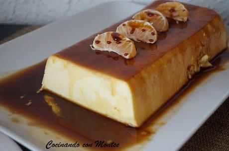 Flan de naranja sin horno Flan de naranja sin horno