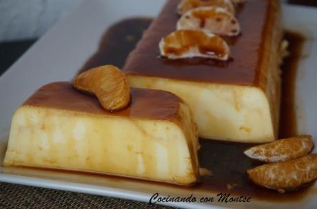 Flan de naranja sin horno Flan de naranja sin horno
