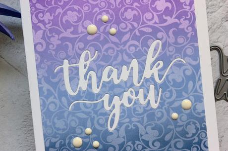 Double Resist Thank You Card