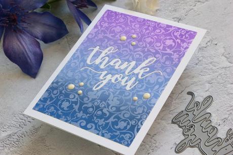 Double Resist Thank You Card