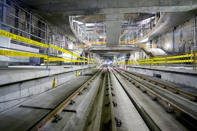 La Estación El Recreo del Metro de Quito registra un avance de 82% en su construcción