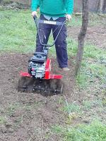 Preparando el huerto