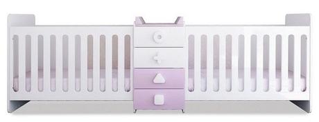 medida cuna para gemelos