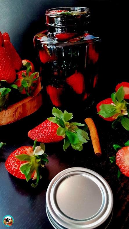 Fresas encurtidas