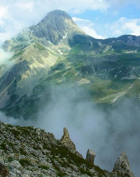 El Parque Nacional del Gran Sasso es una de las zonas protegidas más grandes de Europa.