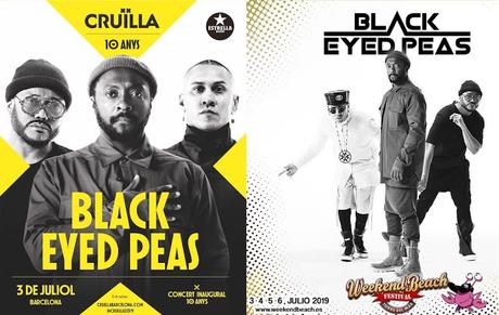 Black Eyed Peas anuncian otras dos actuaciones en España en Cruïlla Barcelona y Weekend Beach Festival Black Eyed Peas anuncian otras dos actuaciones en España en Cruïlla Barcelona y Weekend Beach Festival