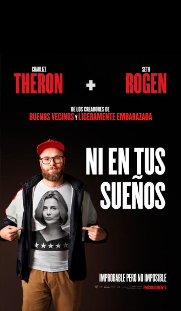 Afiche y adelanto de Ni en tus sueños, comedia protagonizada por Charlize Theron