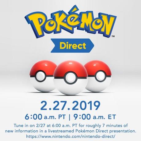 Nintendo anuncio un Direct centrado en Pokémon