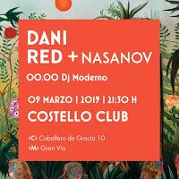 Concierto de Dani Red y Nasanov en Costello Club
