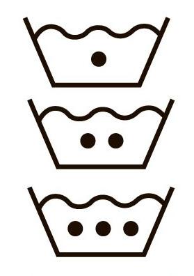 Etiqueta temperatura de lavado Etiqueta temperatura de lavado