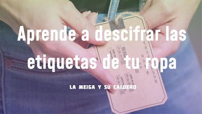 Aprende a descifrar las etiquetas de tu ropa Aprende a descifrar las etiquetas de tu ropa