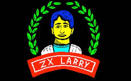 Larry pasea palmito también en ZX Spectrum Larry pasea palmito también en ZX Spectrum