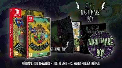 Nightmare Boy da el salto al formato físico en Switch con una estupenda edición especial Nightmare Boy da el salto al formato físico en Switch con una estupenda edición especial