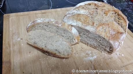 (Pan Casero) Hogaza con harina de trigo vs Hogaza con harina de fuerza (Nº 7 y Nº 8)