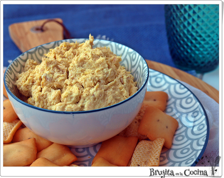 Dip de pollo al curry